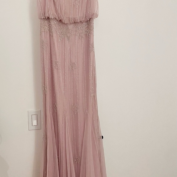 Lilac/Blush Pink Mermaid Gown - Picture 4 of 4